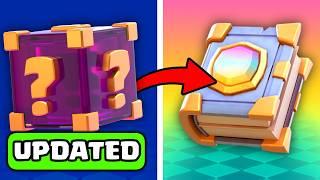 Opening 100 REWORKED Clash Royale Lucky Drops!