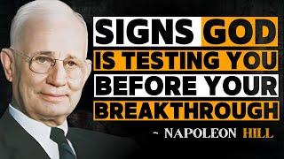 Signs God Is Preparing You for a MAJOR Breakthrough – Napoleon Hill