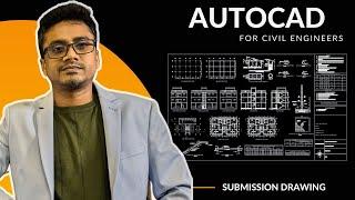 AutoCAD 2025 Tutorial For Beginners | Submission Drawing (Civil Engineering/ Architecture)