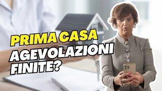 AGEVOLAZIONI PRIMA CASA UNDER 36 – Fine dei sogni?