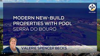 Modern new build properties with pool - Serra do Bouro