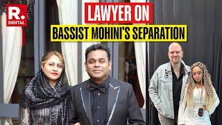 Bassist Mohini Dey Reason For AR Rahman Divorce? Lawyer Breaks Silence