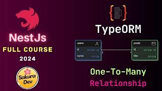 One To Many Relationship in Type ORM | NestJs Full Course | Part 8