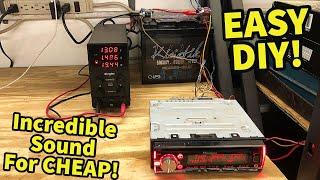 Car Stereo In Your House / Garage! Easy DIY | How To