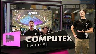 COMPUTEX 2024 - msi booth & new Claw 8