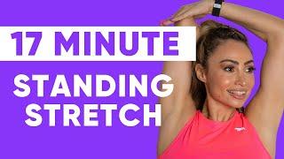 Stress Relief Stretch + Recovery | 17 Minute Standing Flow UTTB | Gina B