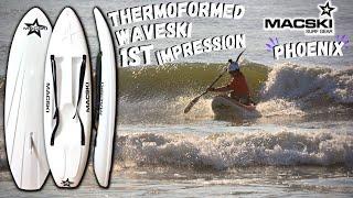 MACSKI Phoenix Plastic Waveski "Quick Review"