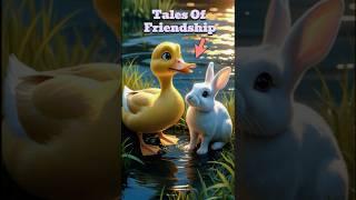 Heartwarming Moments Of An Unlikely Duck And Rabbit Friendship #RabbitRescue #CuteAnimal