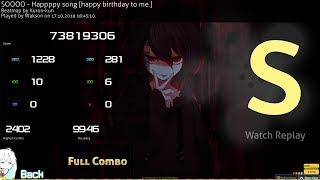 osu! | Wakson | SOOOO - Happppy song [happy birthday to me.] FC 99.46% 639pp #4