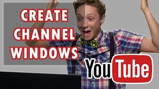 How to Create a YouTube Channel on Windows
