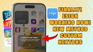 Esign - Ultimate Sideloading Guide Install IPA Files on iPhone No Computer | New Method