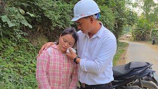 Single mother bursts into tears when kind engineer finds her - ly tu tuc