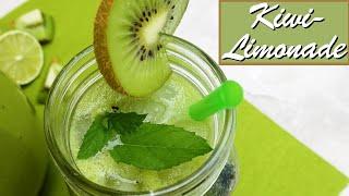 erfrischende Kiwi-Limonade | Sommer Getränk 