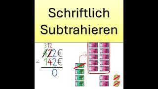 Schriftlich Subtrahieren - Beispiel