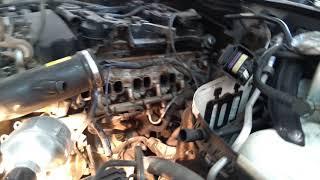 BENZ MERCEDES C250 CGI engine oil leaking