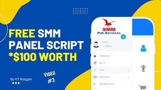 Free SMM Panel Script | How to Earn Money Online in Pakistan and India | #3