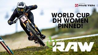 WORLD CUP DOWNHILL WOMEN - PINNED! Vital RAW