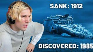 xQc Reacts to How the Titanic Was Found