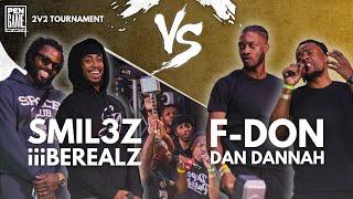 SMIL3Z & iiiBEREALZ vs F-DON & DAN DANNAH | PenGame Rap Battle 2024