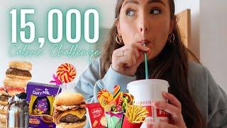 15,000 CALORIE CHALLENGE | Girl vs Food | Epic Cheat Day | UK