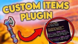 Best Custom Items Plugin | Minecraft Plugins