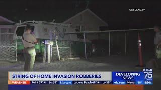 Riverside County sees spree of home invasion robberies