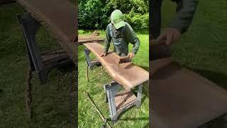 🪵Sawmill Sunday #woodworker #sawmill #sawmilling #lumber #liveedge #slab