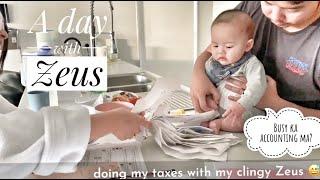 Thursday with Zeus  | Zeus, the Baby Vlogger | The  F F Z  Esparis