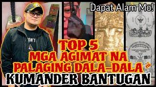 TOP 5 AGIMAT NI KUMANDER BANTUGAN NA PALAGI NYANG DALA-DALA : NICK BANAYO : AGIMAT TESTING : KMJS