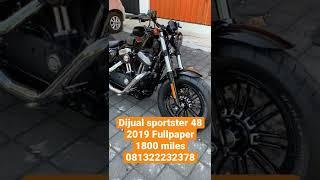 TERJUAL harley sportster 48 Nik 2019 fullpaper