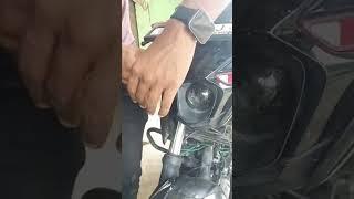 Bajaj Pulsar N160 Eye Modification #bike #shortvideos #automobile