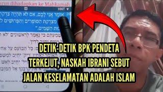 PENDETA TERKEJUT SETELAH TAU KATA YESUS KESELAMATAN HANYA DALAM ISLAM