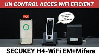 Cauti un control acces EFICIENT usor de instalat si configurat H4-WiFi Secukey