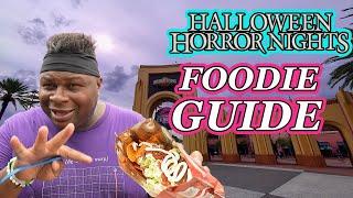 Halloween Horror Nights 33 foodie guide  Universal Orlando 2024