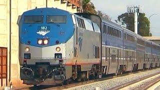 FAST !!! AMTRAK TRAINS