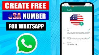 How to get free us number for Whatsapp/how to get USA phone number/ free us number for verification