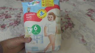 Lupilu Premium Pants Soft & Dry No. 6 XL 15+ kg 18 pcs Unboxing and Test