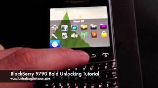 How to Unlock a Blackberry Bold 9790 for all Gsm Carriers using an Unlock Code