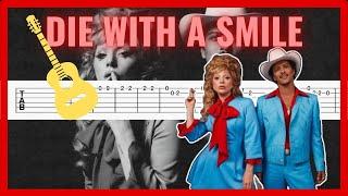 Lady Gaga, Bruno Mars - Die With A Smile I Easy Guitar Tab/Tutorial