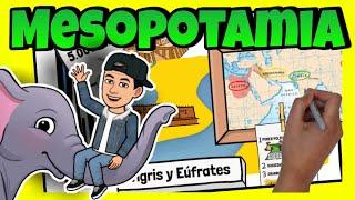  MESOPOTAMIA : Una CIVILIZACIÓN entre DOS RÍOS | Vídeos educativos para niños