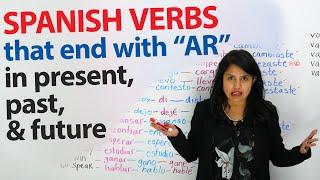 Learn 30 Spanish Verbs You Must Know that end with "AR"