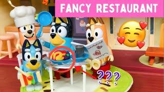 BLUEY |  FANCY RESTAURANT  | Full Episode | Pretend Play with Bluey Toys | Disney Jr | ABC Kids