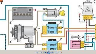 АВАРИЙНАЯ СИГНАЛИЗАЦИЯ ВАЗ 2106 СХЕМА И ПРИНЦИП РАБОТЫ