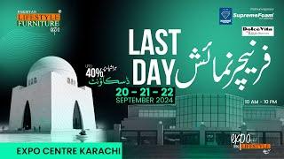 Last Day of Pakistan's Biggest Home & Office Furniture Expo - Expo Centre Karachi