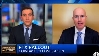 What Happened To FTX Won’t Happen To Coinbase Because We Are Regulated | CB CEO Brian Armstrong