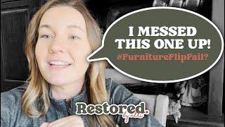 Furniture Transformation With the WRONG paint! - Furniture Flip - Restored by alli - Minnesota