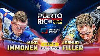 IMMONEN vs FILLER - LAST 16 - Puerto Rico Men’s Open by Samsung TV Plus