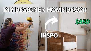 DIY Home Decor Thrift Flips | Designer Decor For Less