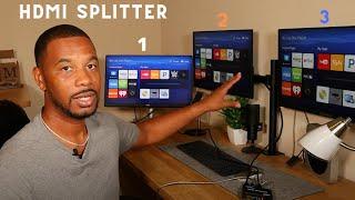 What is an HDMI Splitter | How to setup Multiple Displays