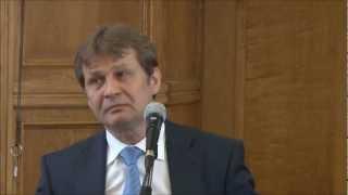 Смирновские чтения. Приветствие А.П.Попова, Роснедра